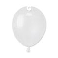 100x Latexballon A50 5"/13cm #029 Metallic White