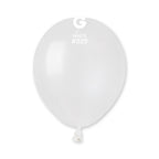 Gemar Latexballon A50 5"/13cm #029 Metallic White
