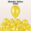 Gemar Latexballon G110 12"/30cm #030 Metallic Yellow