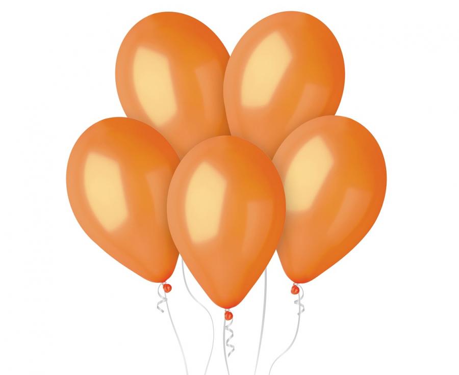 100x Latexballon 12"/30cm #031 Metallic Orange