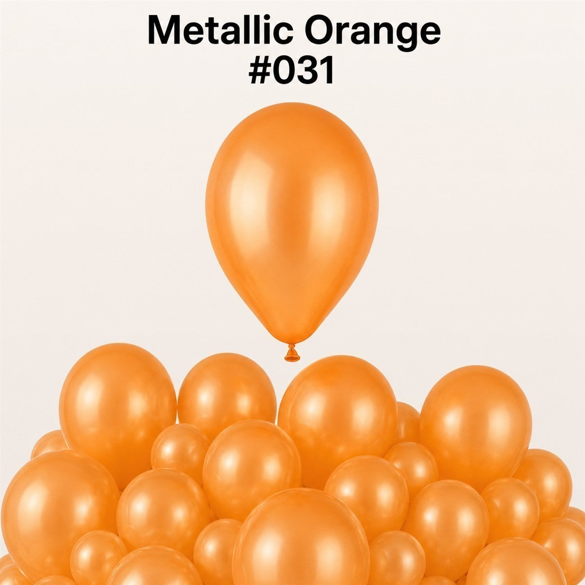 Gemar Latexballon G110 12"/30cm #031 Metallic Orange