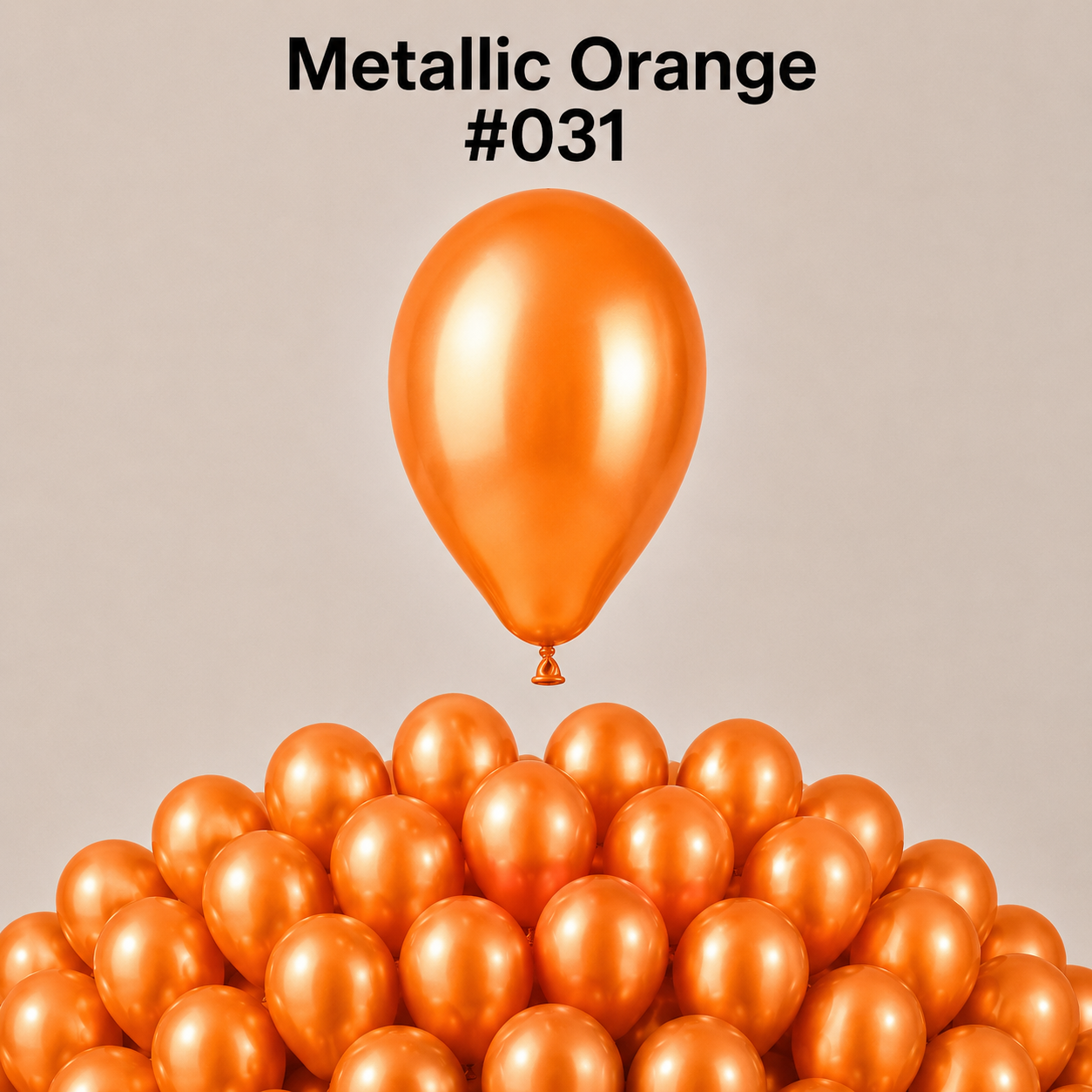 Gemar Latexballon A50 5"/13cm #031 Metallic Orange