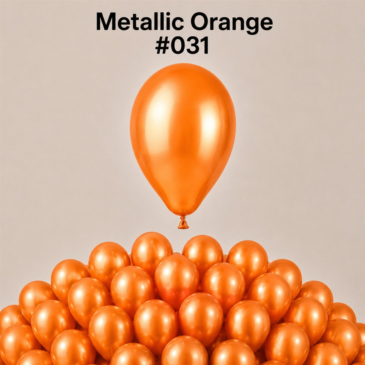 Gemar Latexballon A50 5"/13cm #031 Metallic Orange