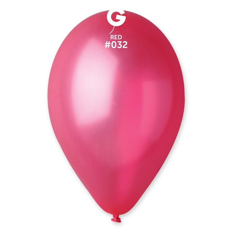 Gemar Latexballon G110 12"/30cm #032 Metallic Red
