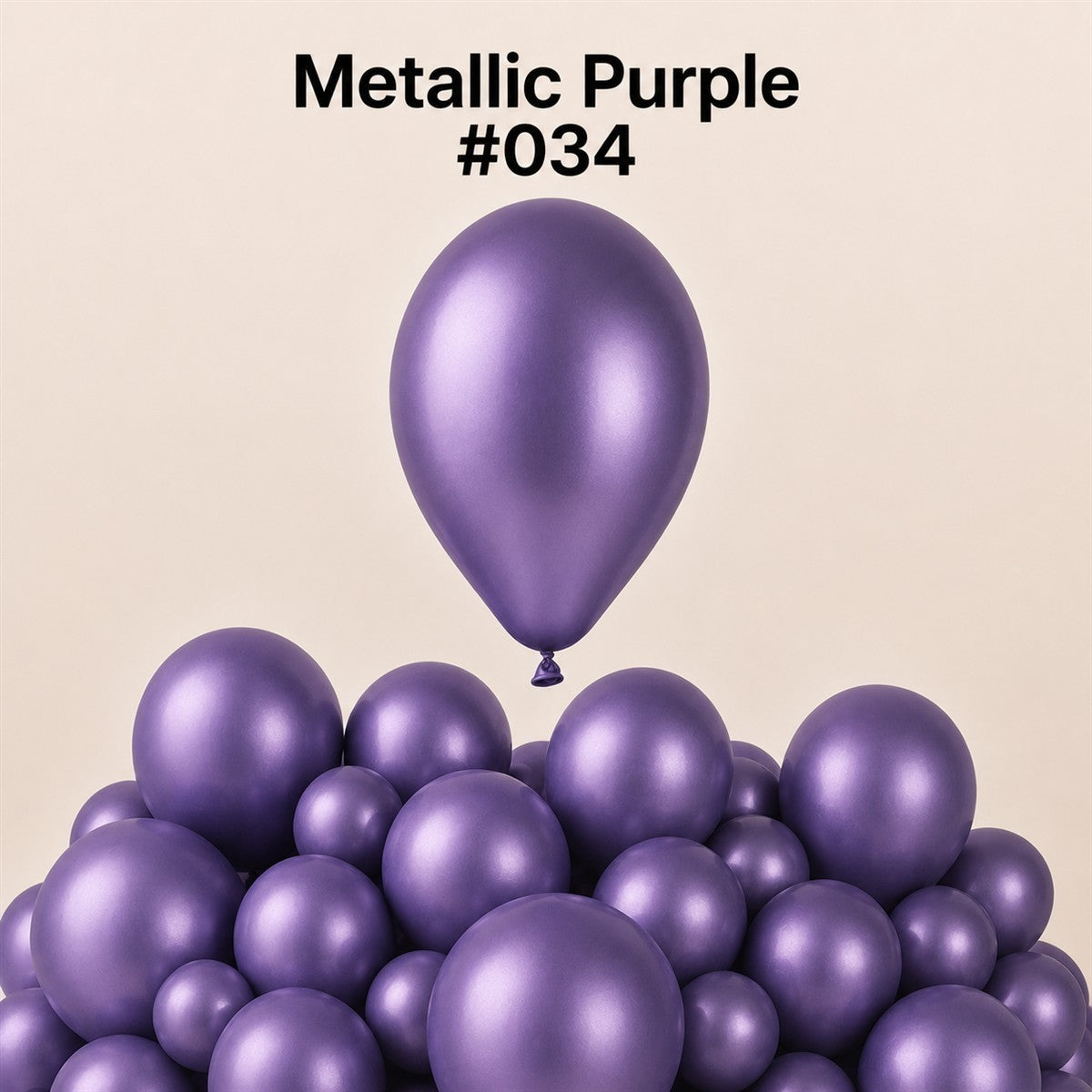 Gemar Latexballon G110 12"/30cm #034 Metallic Purple