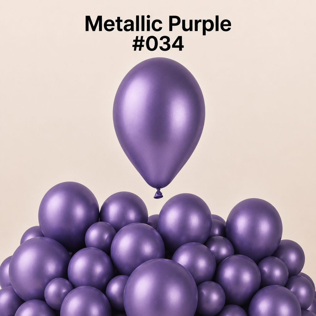 Gemar Latexballon G110 12"/30cm #034 Metallic Purple