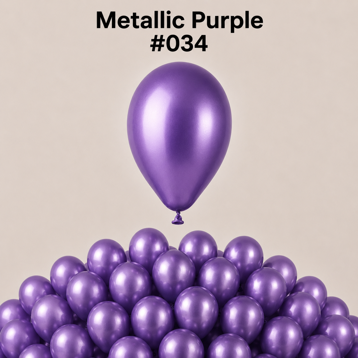 Gemar Latexballon A50 5"/13cm #034 Metallic Purple