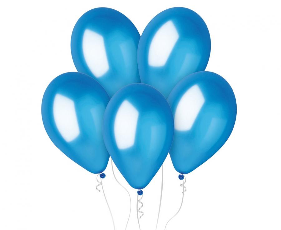 100x Latexballon 12"/30cm #036 Metallic Blue