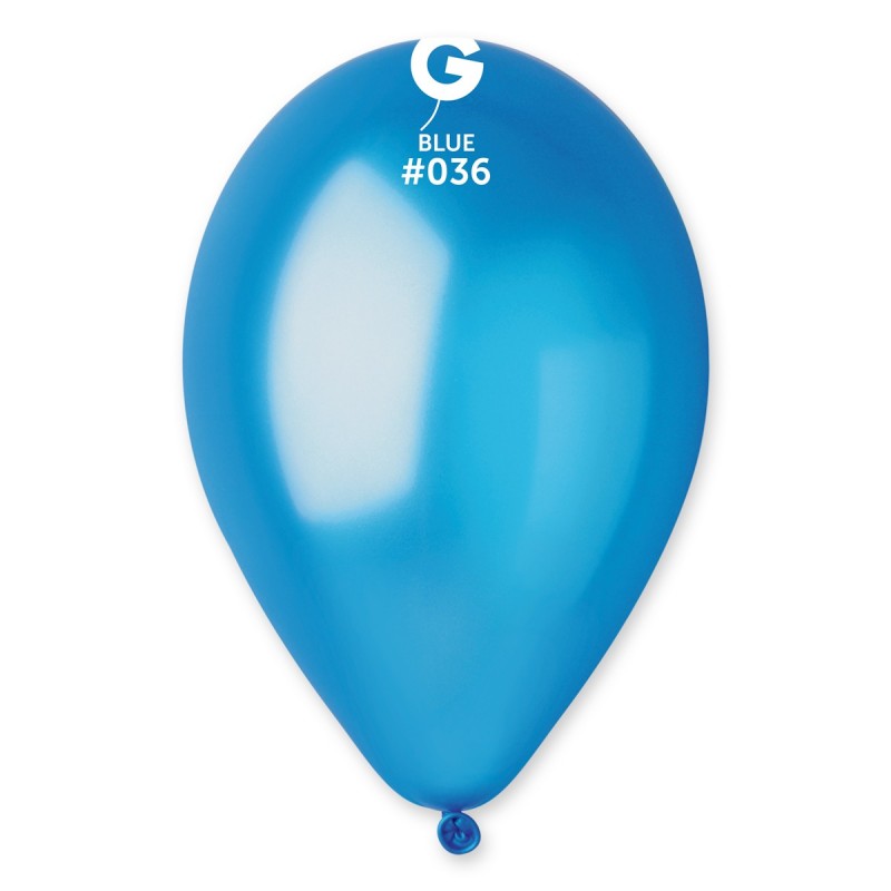 Latexballon G110 12"/30cm #036 Metallic Blue
