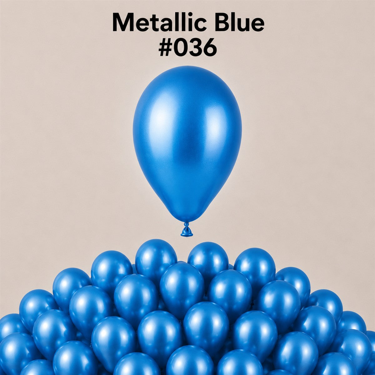 Gemar Latexballon A50 5"/13cm #036 Metallic Blue