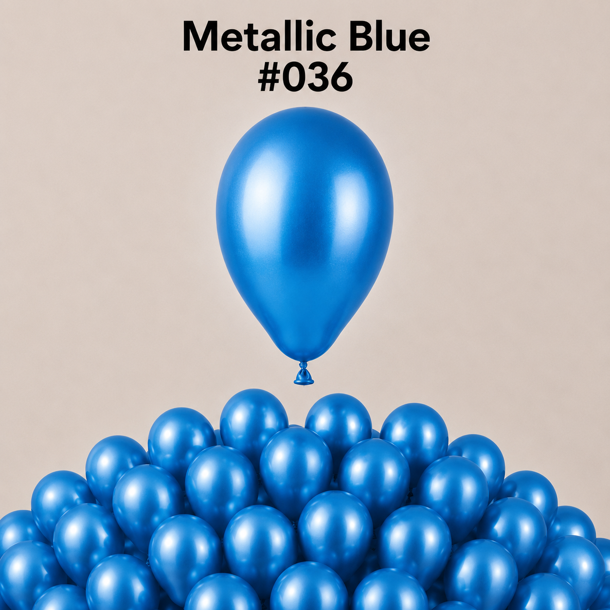 Gemar Latexballon A50 5"/13cm #036 Metallic Blue