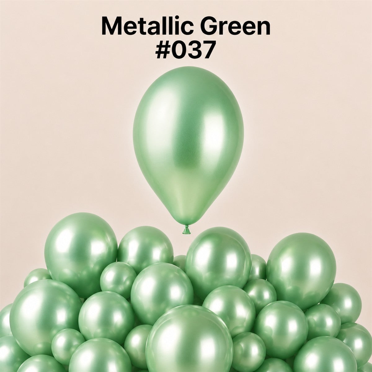 Gemar Latexballon G110 12"/30cm #037 Metallic Green