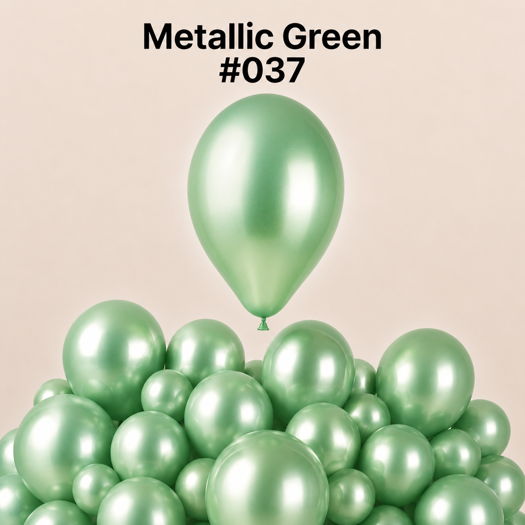Gemar Latexballon G110 12"/30cm #037 Metallic Green