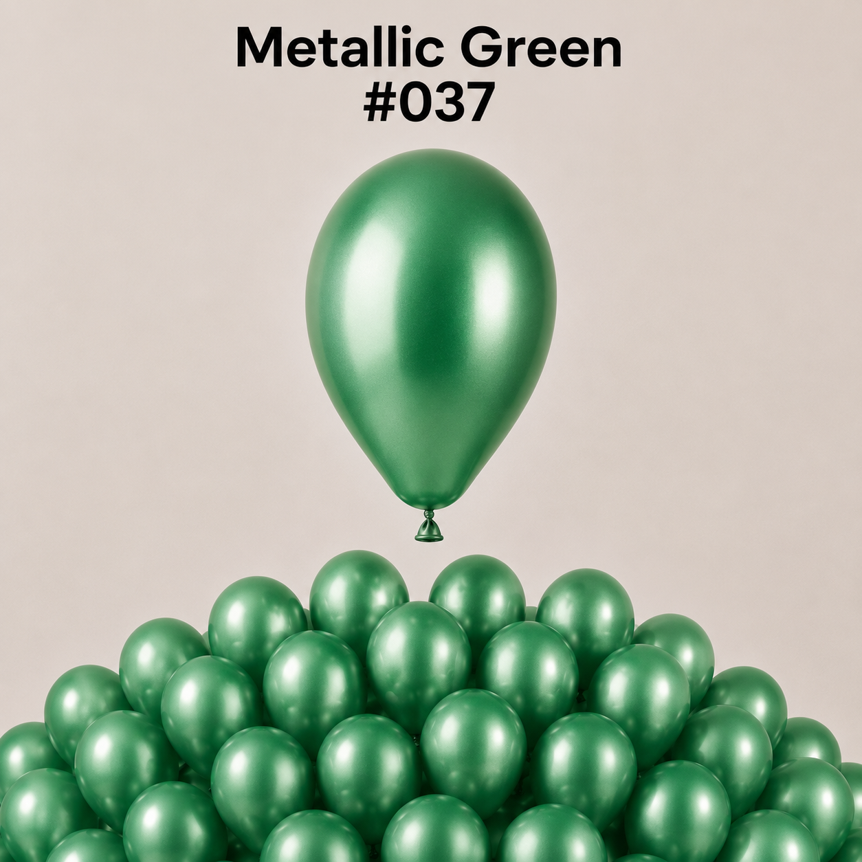 Gemar Latexballon A50 5"/13cm #037 Metallic Green