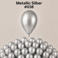Gemar Latexballon A50 5"/13cm #038 Metallic Silver