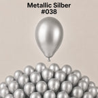 Gemar Latexballon A50 5"/13cm #038 Metallic Silver