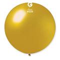 1x Latexballon G30 31"/80cm DM #039 Metallic Gold