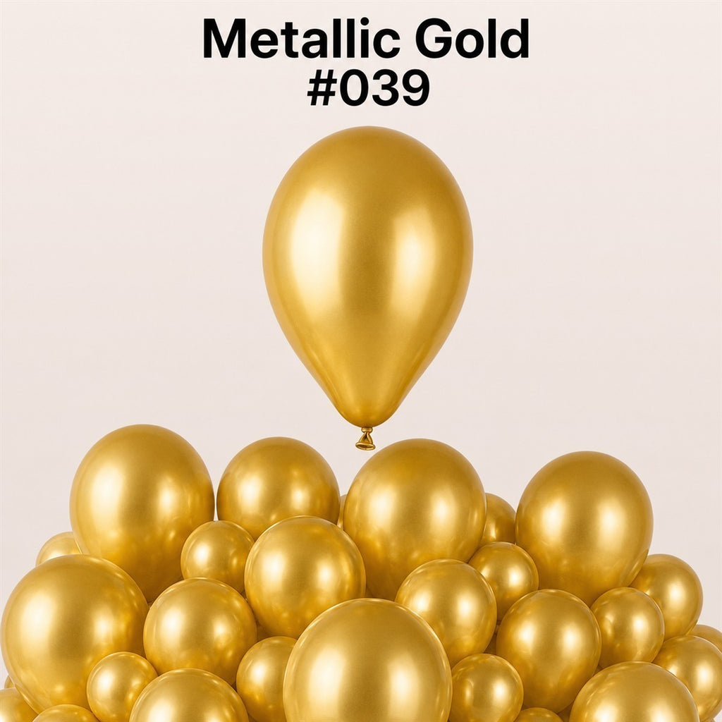 Gemar Latexballon G110 12"/30cm #039 Metallic Gold