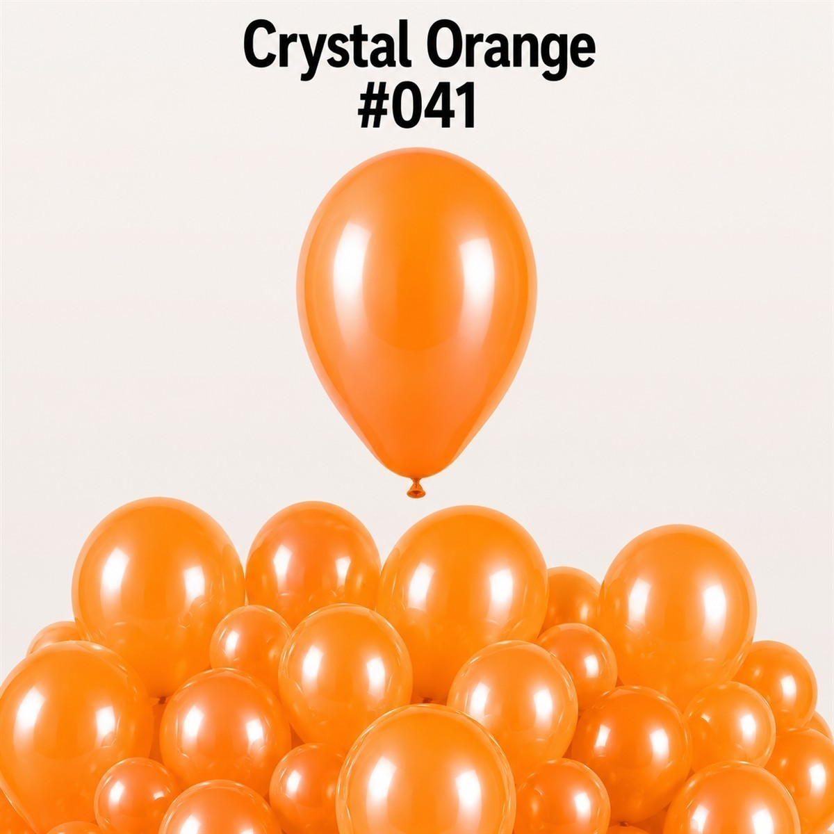 Gemar Latexballon G110 12"/30cm #041 Crystal Orange