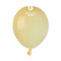 100x Latexballon A50 5"/13cm #043 Pastel Mustard Macaron