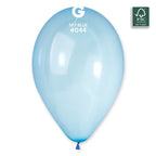 Gemar Latexballon G120 13"/33cm #044 Crystal Rainbow Sky Blue