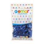 Gemar Latexballon G120 13"/33cm #044 Crystal Rainbow Sky Blue