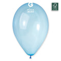 Gemar Latexballon G120 13"/33cm #044 Crystal Rainbow Sky Blue