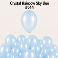Gemar Latexballon G120 13"/33cm #044 Crystal Rainbow Sky Blue