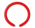 100x Modellierballon D4 (260) 5cm DM #045 Pastel Red