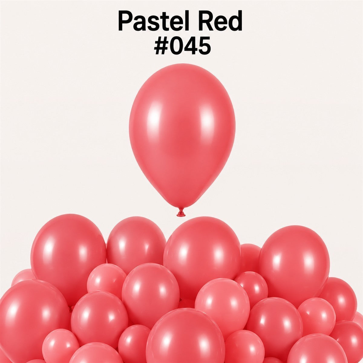 Gemar Latexballon G110 12"/30cm #045 Pastel Red