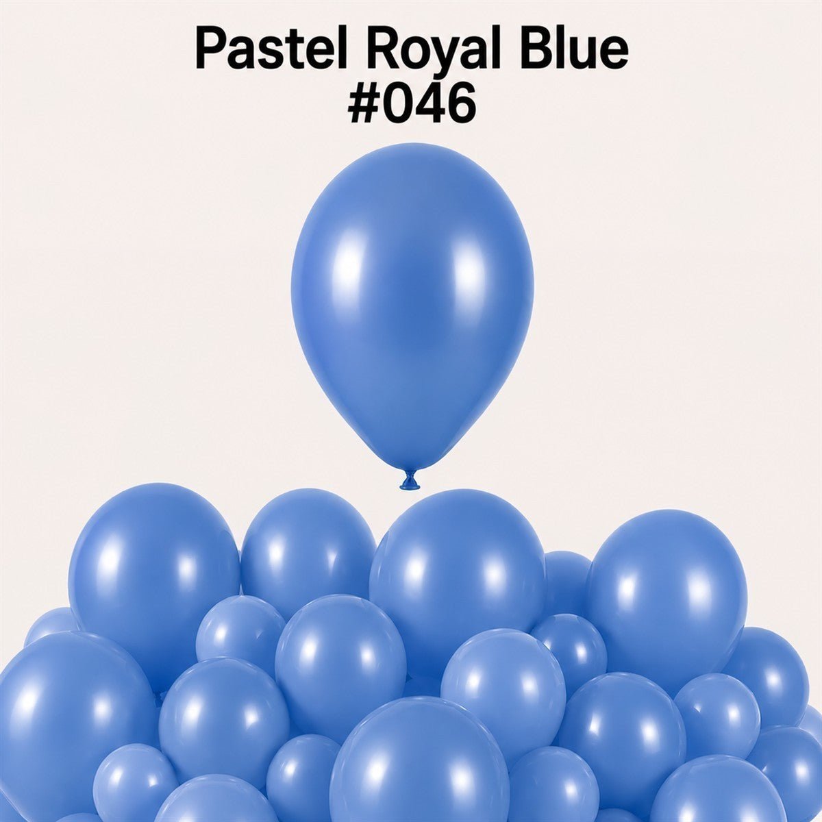 Gemar Latexballon G110 12"/30cm #046 Pastel Royal Blue