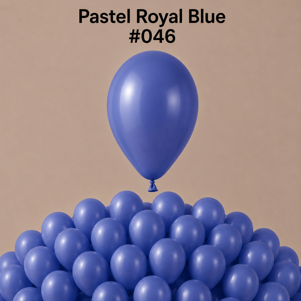 Gemar Latexballon A50 5"/13cm #046 Pastel Royal Blue
