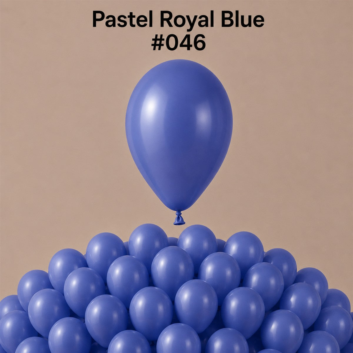 Gemar Latexballon A50 5"/13cm #046 Pastel Royal Blue