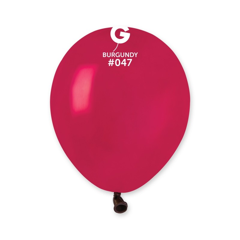 100x Latexballon A50 5"/13cm #047 Pastel Burgundy