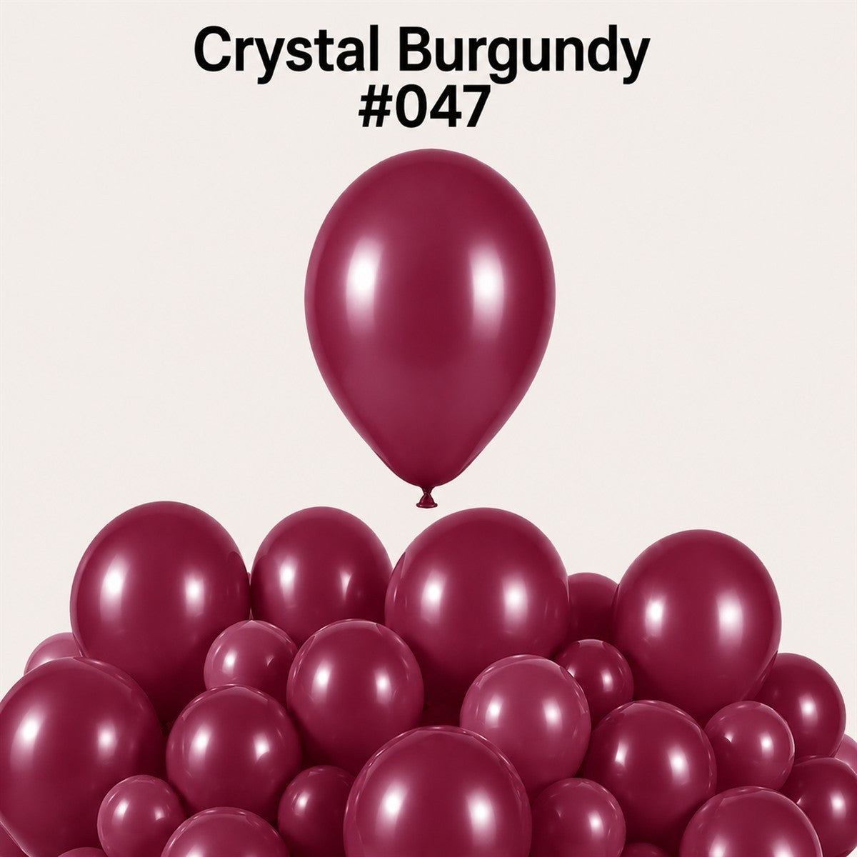 Gemar Latexballon G110 12"/30cm #047 Pastel Burgundy