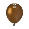 100x Latexballon A50 5"/13cm #048 Pastel Brown