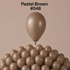 Gemar Latexballon A50 5"/13cm #048 Pastel Brown