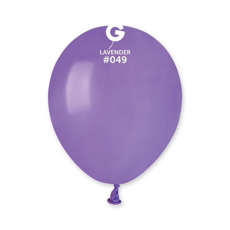 100x Latexballon A50 5"/13cm #049 Pastel Lavender
