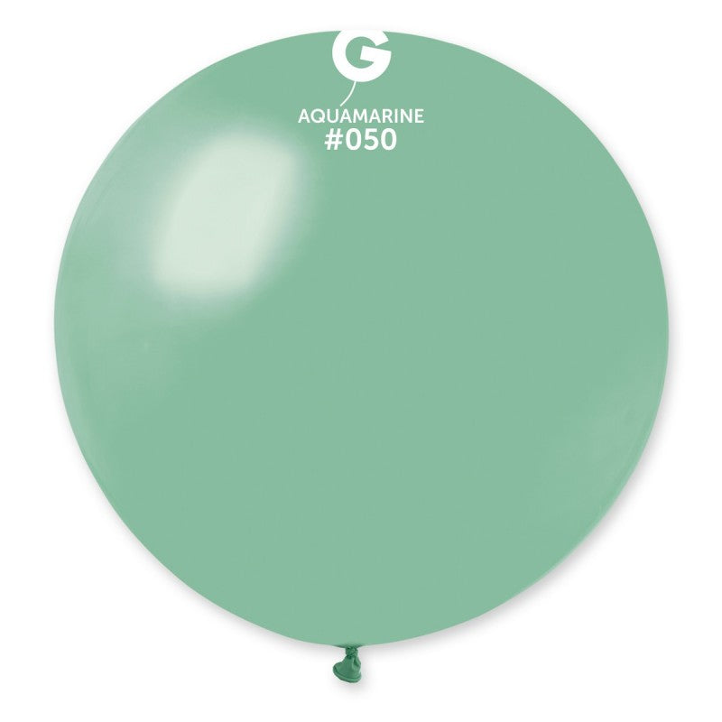 1x Latexballon G220 30"/75cm DM #050 Pastel Turquoise Green