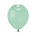 100x Latexballon A50 5"/13cm #050 Pastel Turquoise-Green Macaron