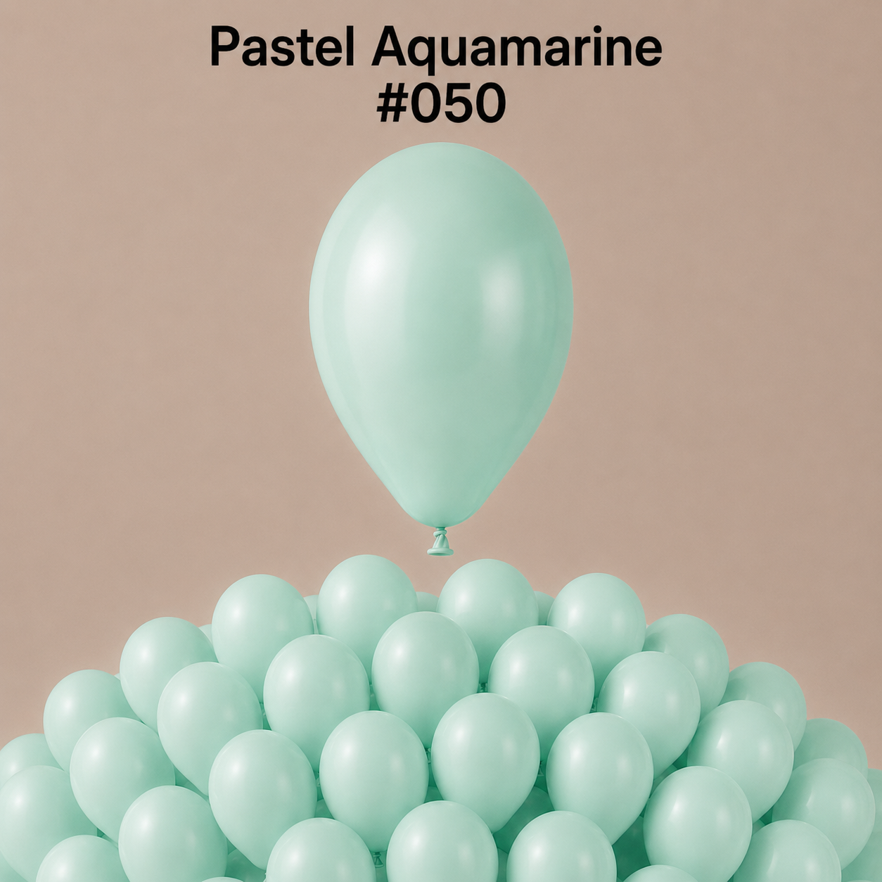 Gemar Latexballon A50 5"/13cm #050 Pastel Aquamarine