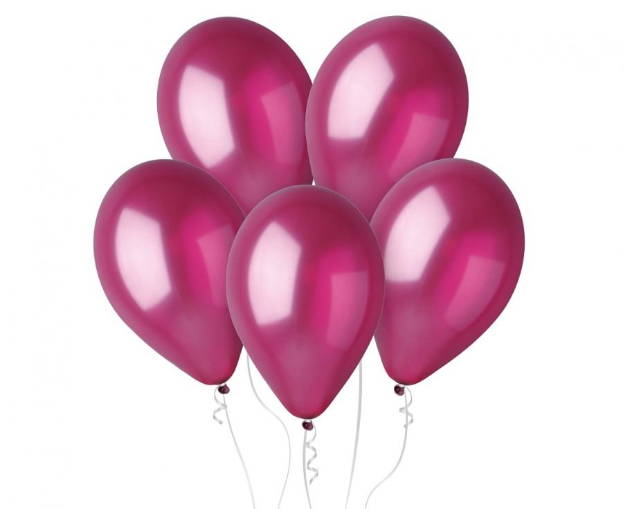 100x Latexballon 12"/30cm #052 Metallic Burgundy