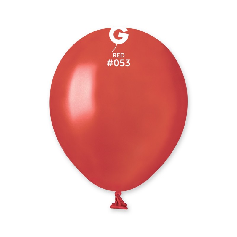 Gemar Latexballon A50 5"/13cm #053 Metallic Red