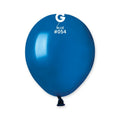 100x Latexballon A50 5"/13cm #054 Metallic Ocean Blue
