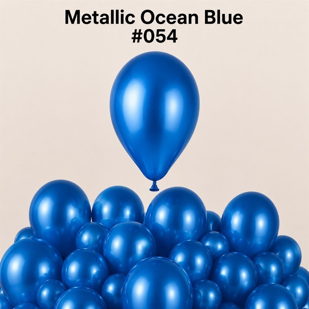 Gemar Latexballon G110 12"/30cm #054 Metallic Ocean Blue