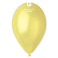 Gemar Latexballon G110 12"/30cm #056 Metallic Baby Yellow