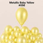 Gemar Latexballon G110 12"/30cm #056 Metallic Baby Yellow