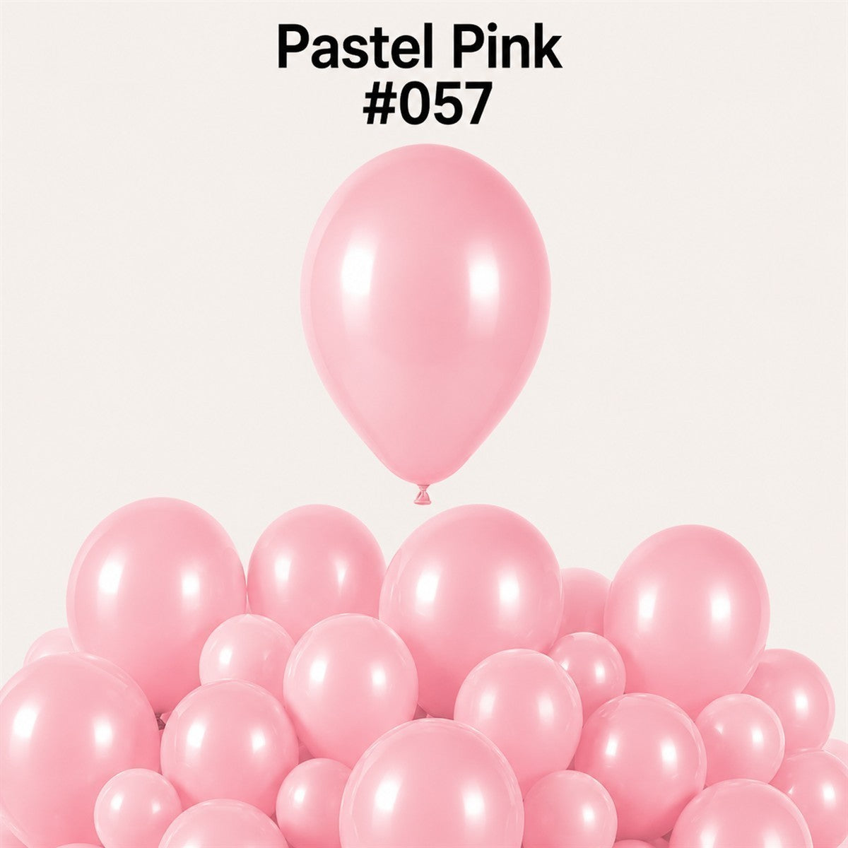 Gemar Latexballon G110 12"/30cm #057 Pastel Light Pink