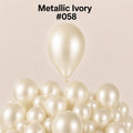 Gemar Latexballon G110 12"/30cm #058 Metallic Ivory