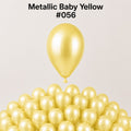 Gemar Latexballon A50 5"/13cm #056 Metallic Baby Yellow